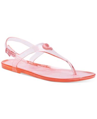 Natalee Jelly Thong Sandals 