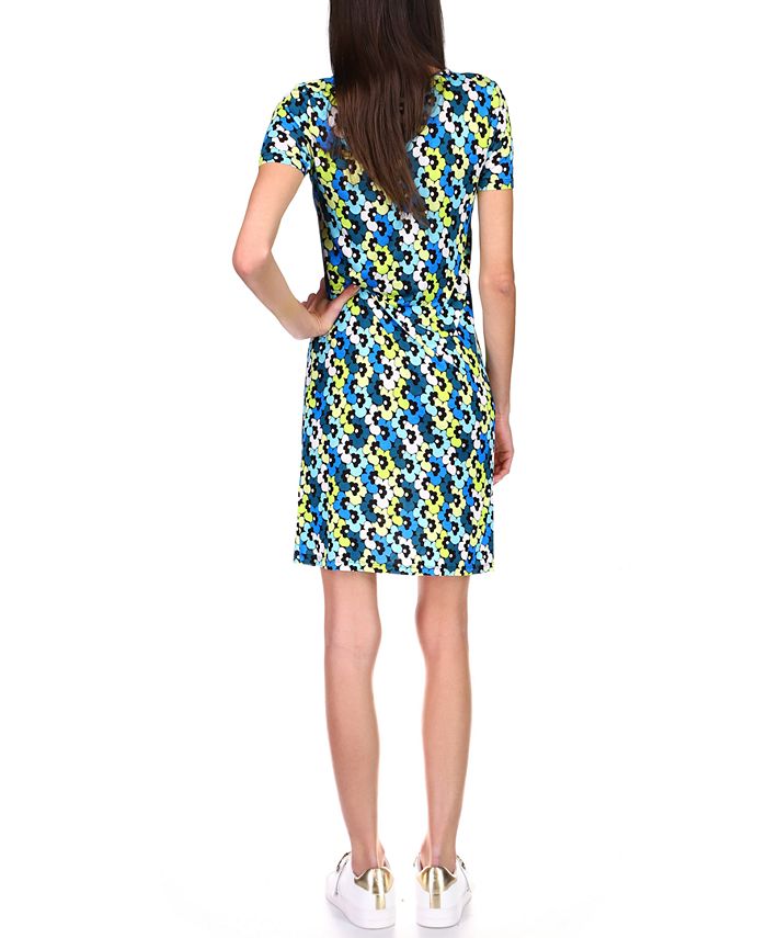 floral t shirt dress