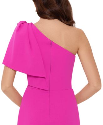 bessy one shoulder bow dress