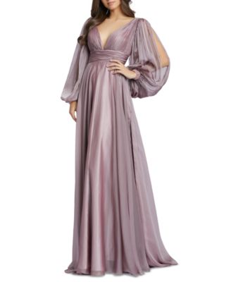 balloon gown for ladies