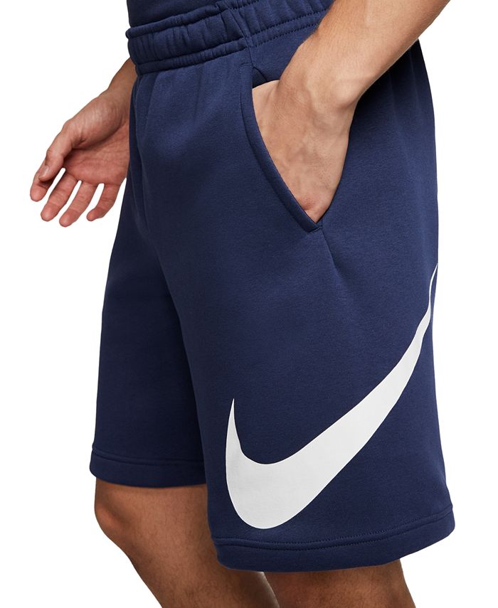 nike club logo shorts