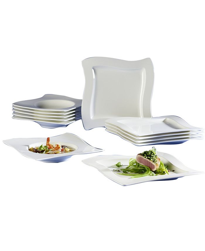 Villeroy & Boch New Wave 30Pc. Dinnerware Set, Service for 6 & Reviews Dinnerware Dining