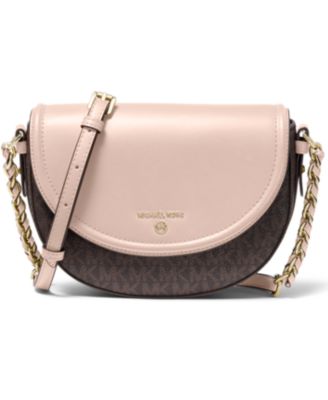 michael kors half dome chain crossbody