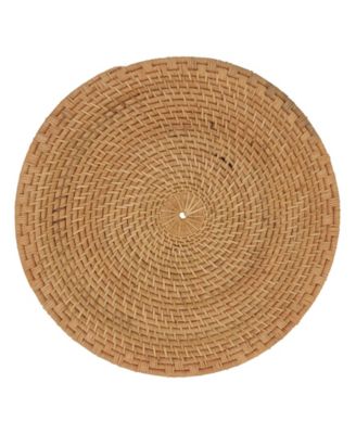 Салфетки из ротанга Saro Lifestyle с тканым рисунком, набор из 4 штук, 15