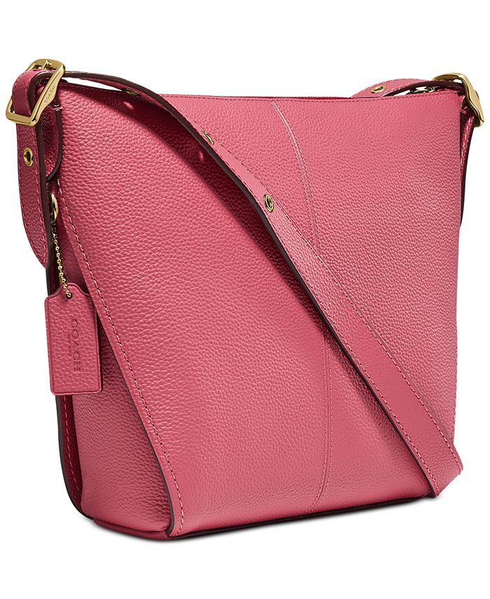 COACH Crossbody Dufflette in Refined Leather & Reviews Handbags