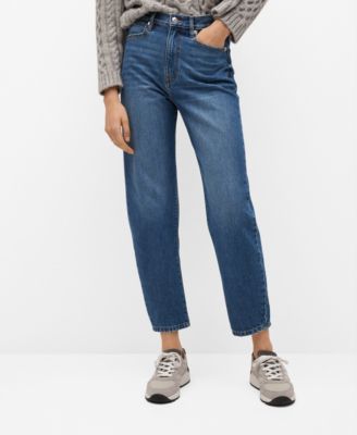 Купить джинсы MANGO High-Waist Balloon 