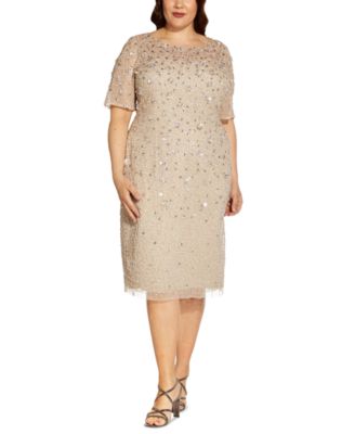 Adrianna Papell Plus Size Embellished 