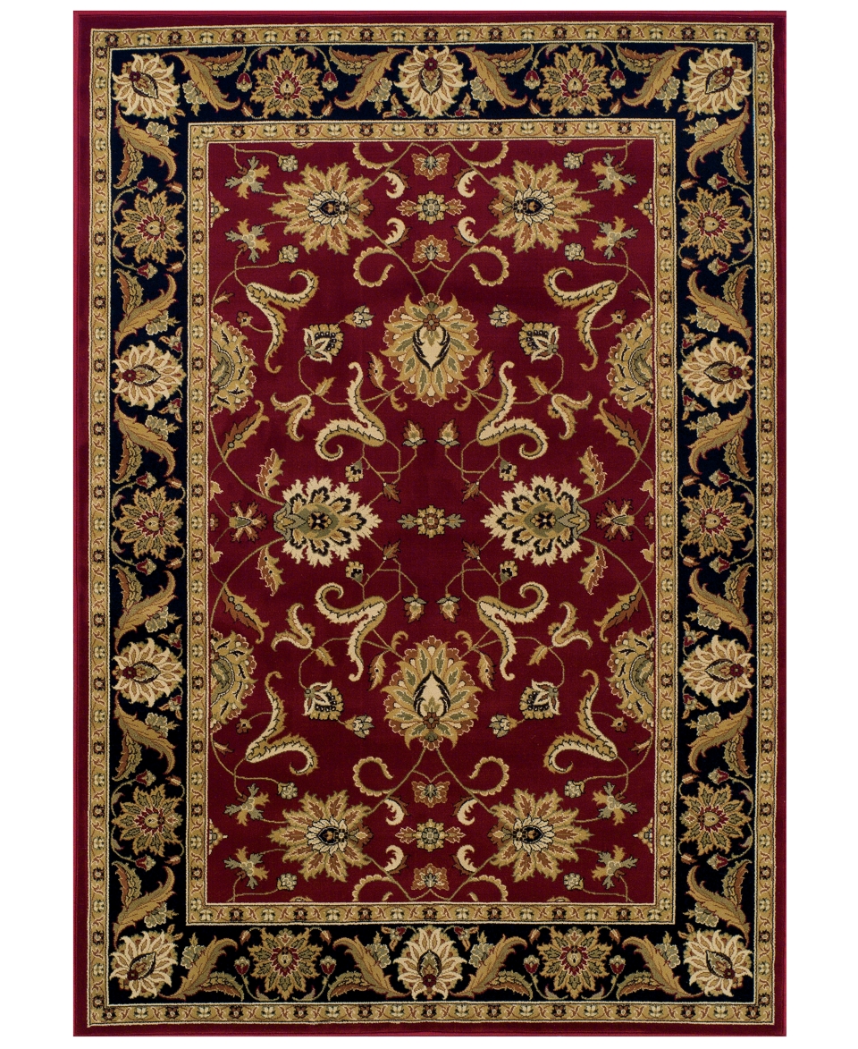 Dalyn St. Charles STC524 Red 51 x 75 Area Rug   Rugs