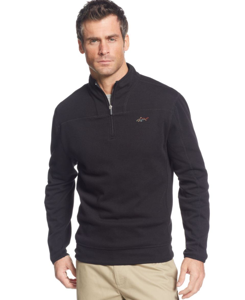 Greg Norman for Tasso Elba Quarter Zip Performance Golf Pullover