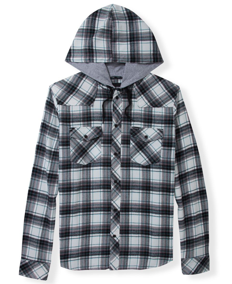 ONeill Baxter Sherpa Lined Flannel Shirt Jacket   Coats & Jackets   Men