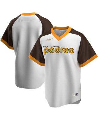Мужская белая майка San Diego Padres Home Cooperstown Collection Team белого цвета