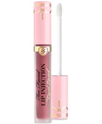Жидкая помада для губ Too Faced Lip Injection Longwear Power Plumping Cream фиолетовая