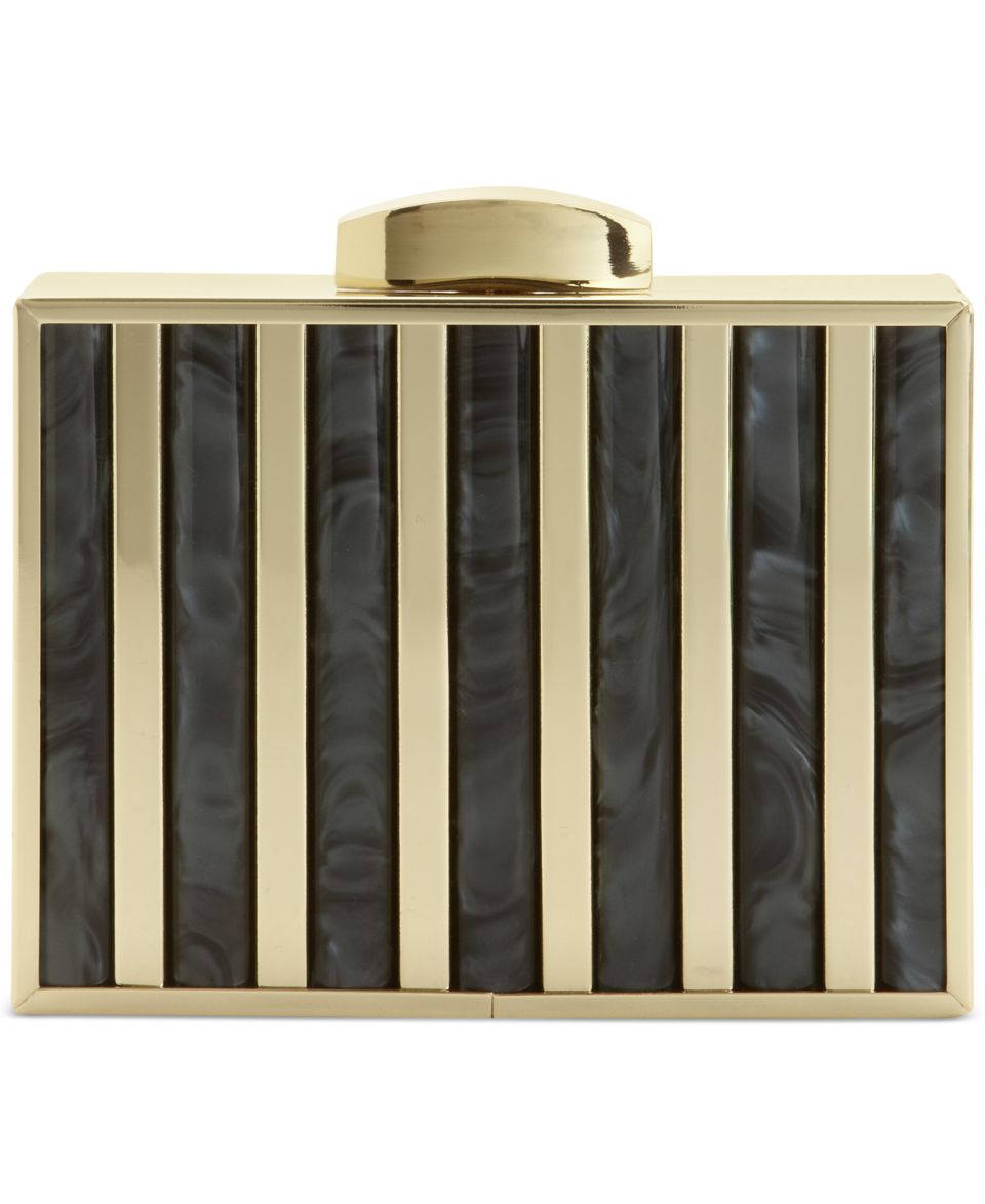 La Regale Metal Window Minaudiere   Handbags & Accessories