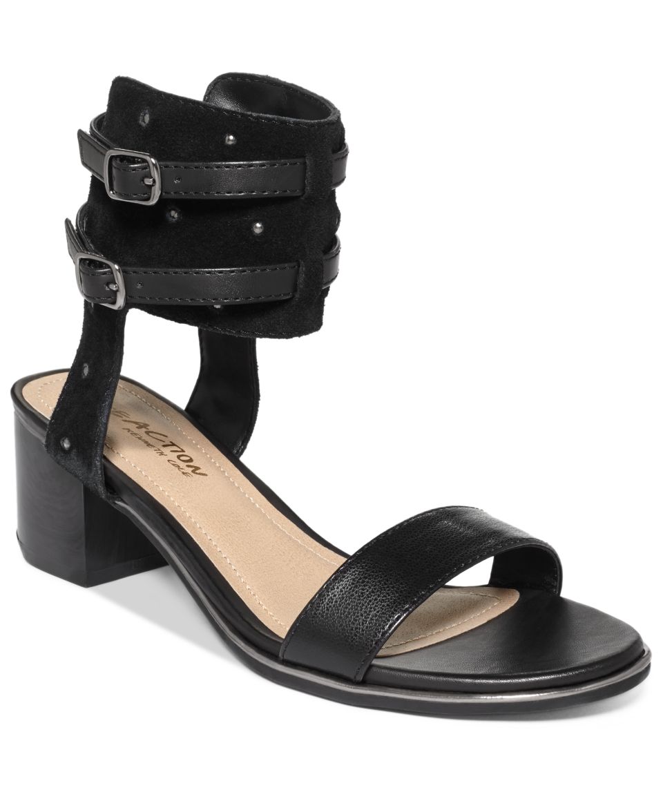 Kenneth Cole Reaction Slaughter Two Piece Block Heel Sandals