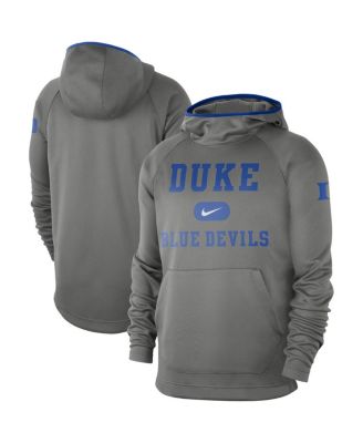 colosseum men's duke blue devils grey pullover hoodie