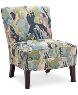patterned accent chairs
