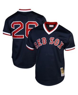 Мужская футболка Wade Boggs Boston Red Sox 1992 года из аутентичной коллекции Cooperstown для тренировок по бейсболке - Темно-синий