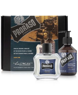 Proraso, 2 шт. Набор Для Ухода за Новой Или Короткой Бородой с Ароматом Азур Лайм без цвета