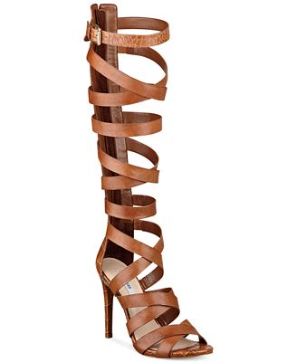 GUESS Chrina Tall Gladiator Sandals - Shoes - Macy's