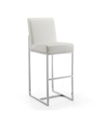 Барный стул Manhattan Comfort Element, обитый кожзаменителем