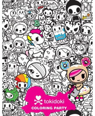 вечеринка-раскраска tokidoki от tokidoki