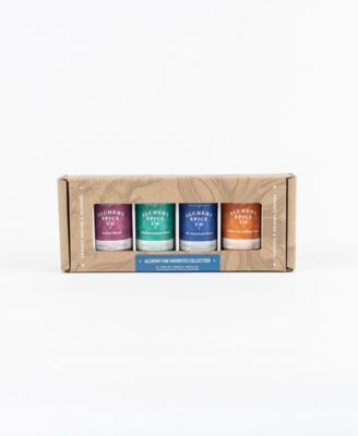 Подарочный набор из коллекции любимых специй Alchemy Spice Fan Blend Collection, 4 предмета