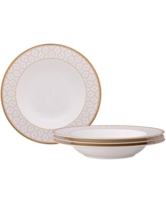 Набор из 4 суповых мисок Noritake Noble Pearl, 8,50 дюйма, 12 унций.