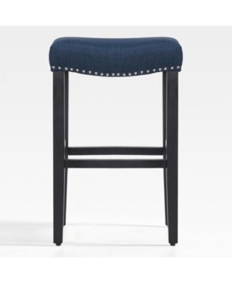 29" Барный стул с мягким сиденьем-седлом