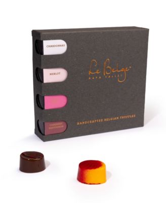 Набор для дегустации вин Le Belge Chocolatier в перламутровой упаковке, 16 штук