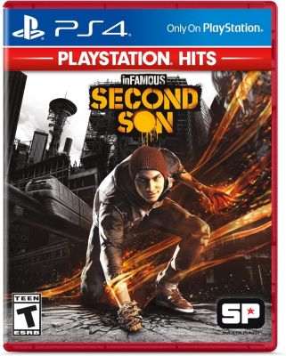 Печально известный Second Son Greatest Hits - PlayStation 4 white