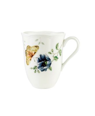 Кружка с цветочным рисунком Lenox Butterfly Meadow, 12 унций.