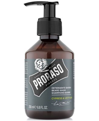 Средство для мытья бороды Proraso с ароматом кипариса и ветивера, 6,8 унции, без цвета