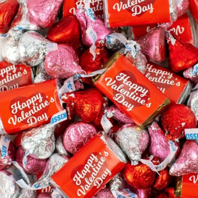Конфеты Just Candy на День святого Валентина, шоколадная смесь Hershey's, 128 штук