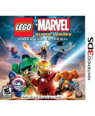 Видеоигра Warner Bros. LEGO Marvel Super Heroes для Nintendo 3DS, разноцветная