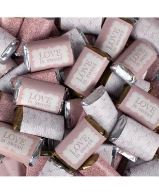 Just Candy Конфеты с розовым золотом, Шоколадная смесь Hershey's от Just Candy, 80 штук