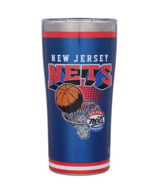 Стакан Tervis Tumbler New Jersey Nets Hardwood Classics 20 унций Ретро-стакан из нержавеющей стали
