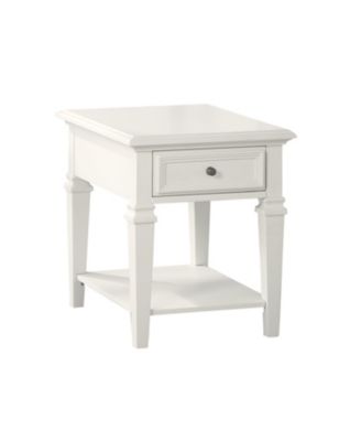 Деревянный торцевой столик для фермерского дома Steve Silver Charlestown шириной 26 дюймов