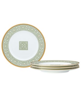 Набор тарелок для хлеба с маслом и закусок Noritake Infinity из 4 частей, рассчитанный на 4 персоны