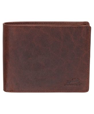 Мужской защищенный RFID-кошелек Buffalo Mancini с карманом для монет