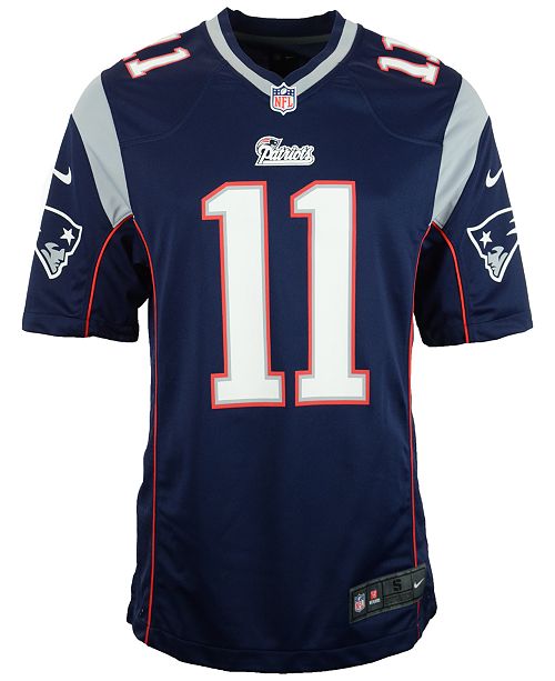 Nike Men S Julian Edelman New England Patriots Game Jersey Reviews Sports Fan Shop By Lids Men Macy S