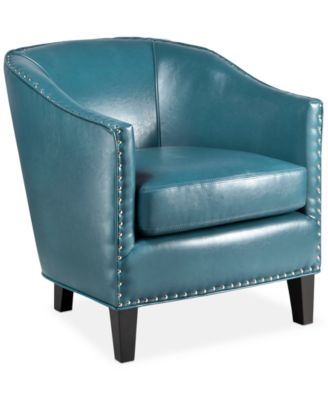 faux leather accent chairs