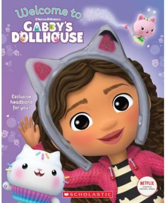 Добро пожаловать в кукольный домик Габби (Gabby's Dollhouse: книга-повязка на голову) от Габи Мартинс