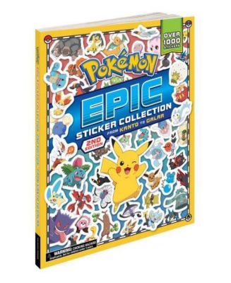 Коллекция стикеров Pokemon Epic, 2-е издание - От Канто до Галара от Pikachu Press