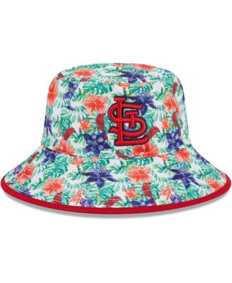 Мужская кепка-панама New Era St. Louis Cardinals в тропическом стиле с цветочным рисунком