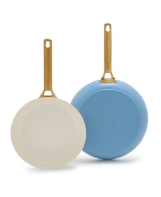 Набор сковородок с антипригарным покрытием GreenPan Reserve из твердого анодированного алюминия и нержавеющей стали из 2 предметов