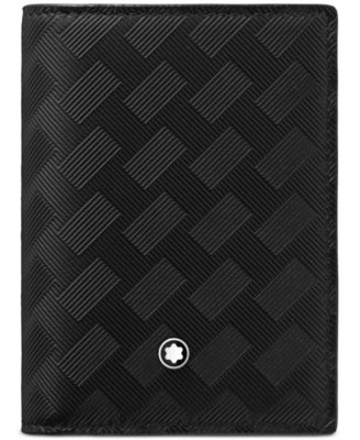 Картхолдер Montblanc Extreme 3.0 кожаный, черный