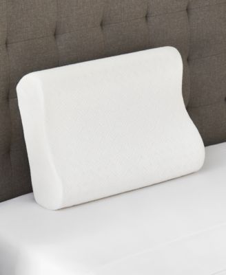 Подушка ProSleep Classic Support Memory Foam, контурная белая