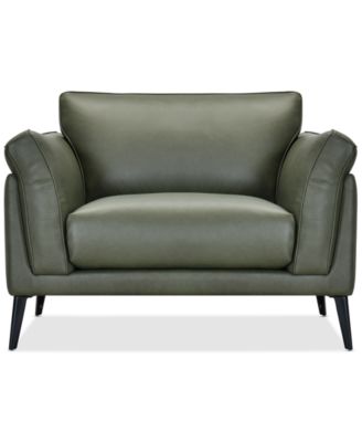 Кожаное кресло Keery 49 дюймов, созданное для Macy's