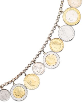 bracelet with coin charm