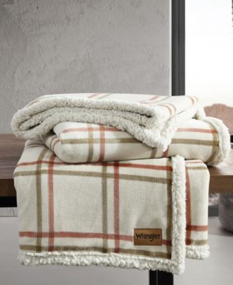 Плед из ультрамягкого плюша Wrangler Colt, 60